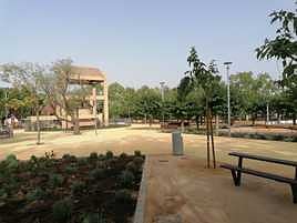 Estampa que ofrecía el parque después de ser inaugurado.