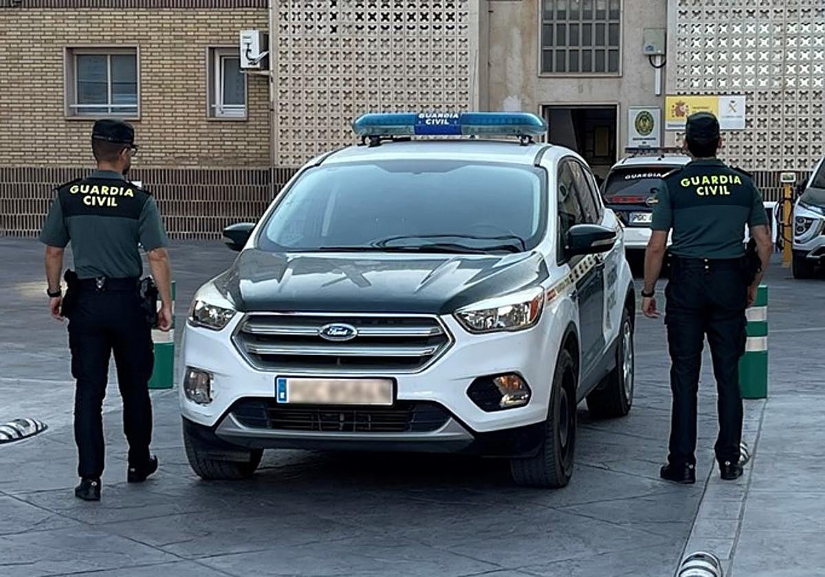 Agentes de la Guardia Civil en la provincia.