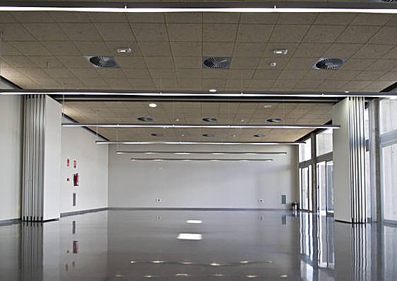 Dependencias que acogerán el centro de coworking.