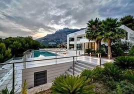 Imagen de la casa de la villa de Altea