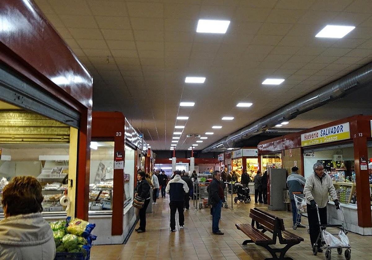 Interior del Mercado Municipal de Villena.