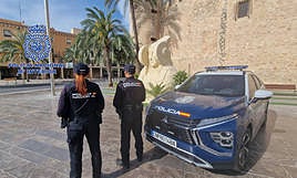 Foto de la Policía Nacional en Ekche