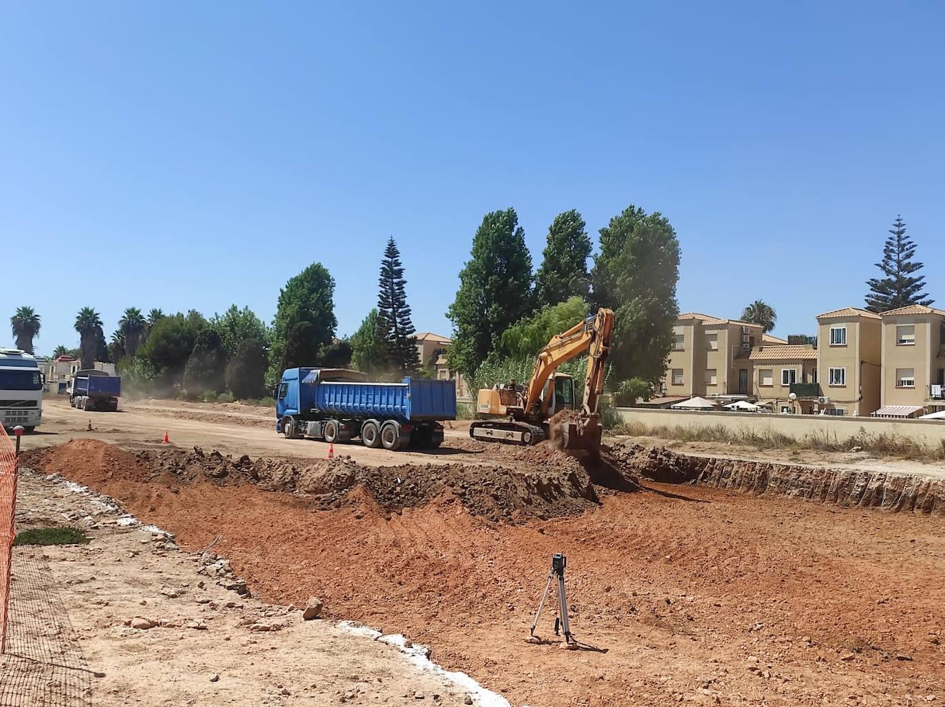 Torrevieja tendrá lista la ampliación de la balsa de pluviales en Doña Inés antes de final de año