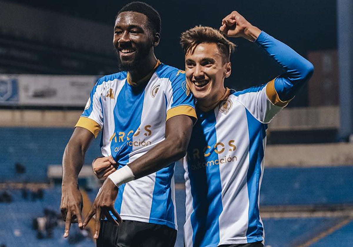 Jean Paul celebra un gol la temporada pasada