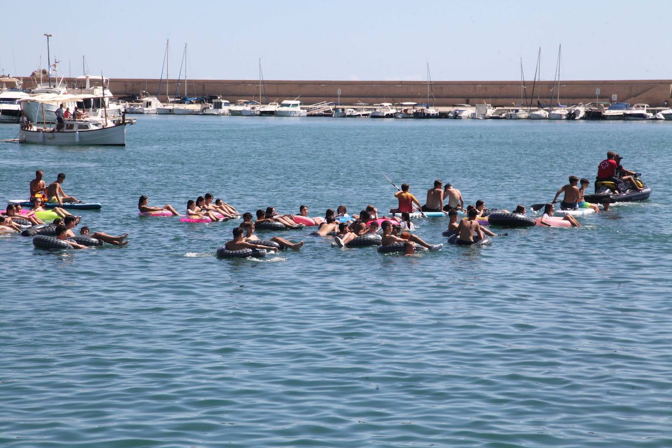 Primer día de Baret y Bous a la Mar en Xàbia