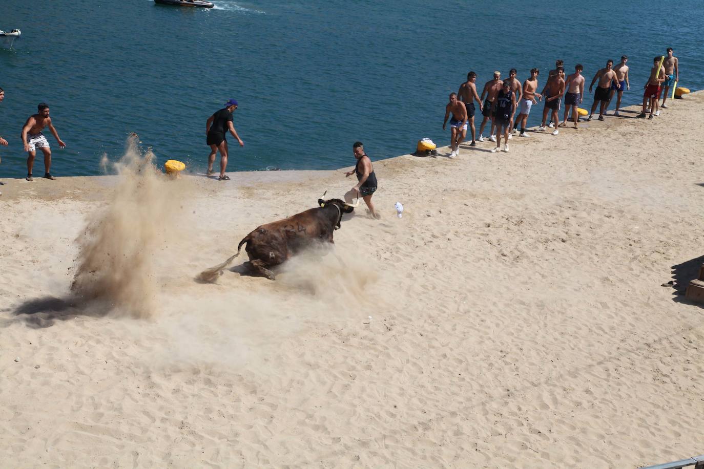 Primer día de Baret y Bous a la Mar en Xàbia