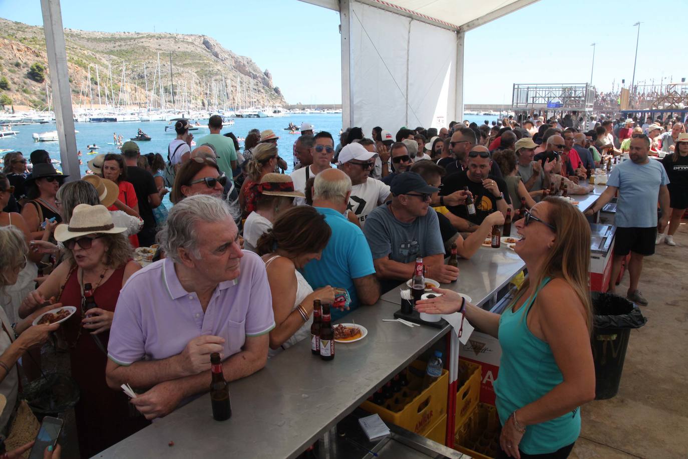 Primer día de Baret y Bous a la Mar en Xàbia