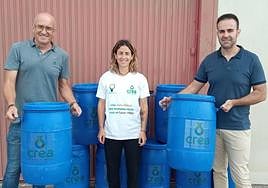 Donación de contenedores para la recogida de aceite usado y su reciclaje.