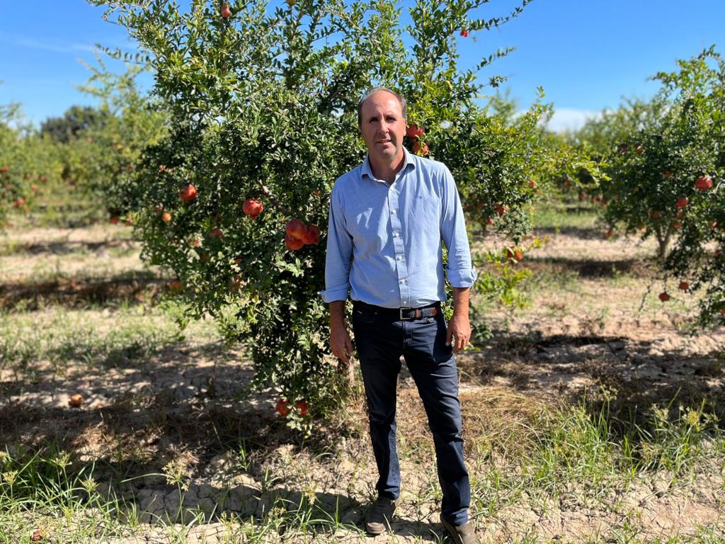 El empresario agrícola y presidente de Riegos de Levante, Roque Bru,
