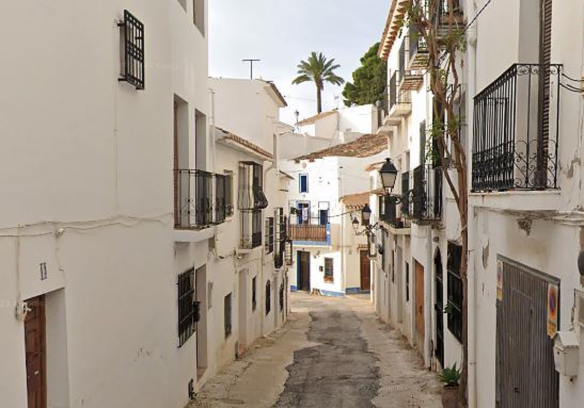 Imagen del estado actual de la calle sol