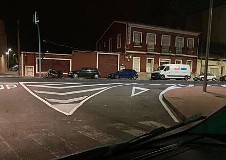 Imagen secundaria 1 - Otros de los viales donde el Ayuntamiento ha llevado a cabo la repintada