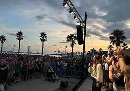 Ana Poquet, edil de Turismo, en pleno acto de inauguración del Mundial de Blood Bowl