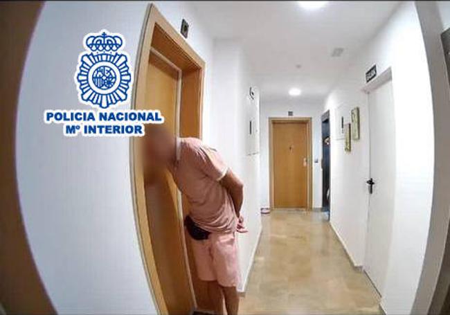 Imagen del presunto autor de los delitos cometidos en distintas localidades de la provincia de Alicante