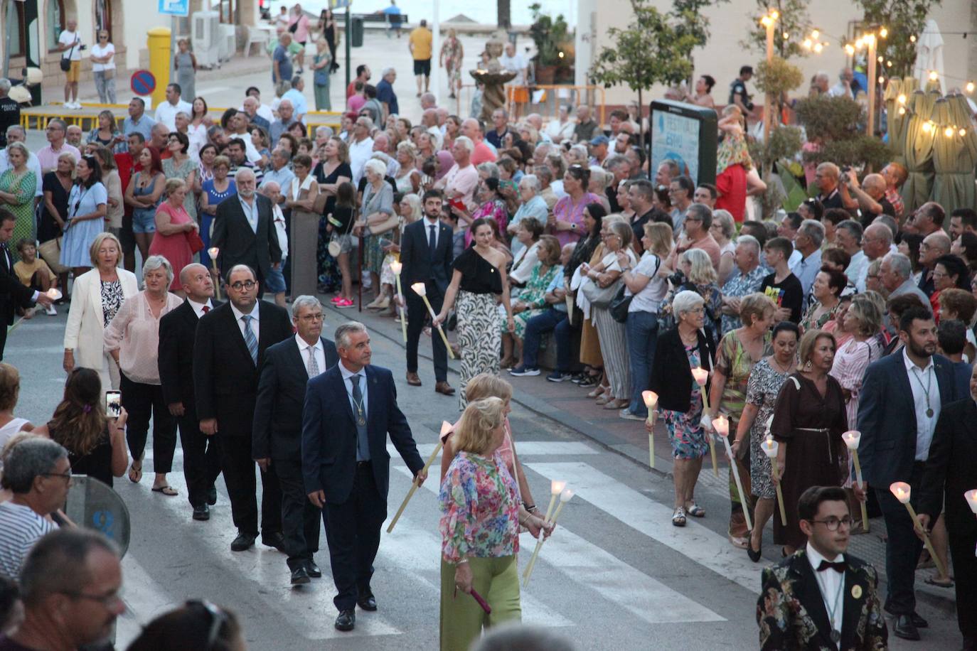La procesión a la Mare de Déu de Loreto emociona en Xàbia