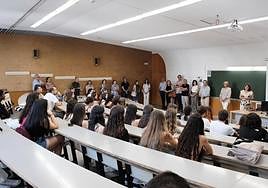 Presentación de la nueva carrera de medicina de la Universidad de Alicante