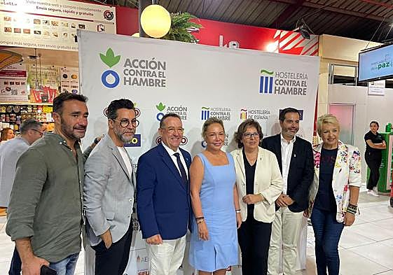 Presentación de la catorceava edición de la campaña 'Hostelería Contra el Hambre'.