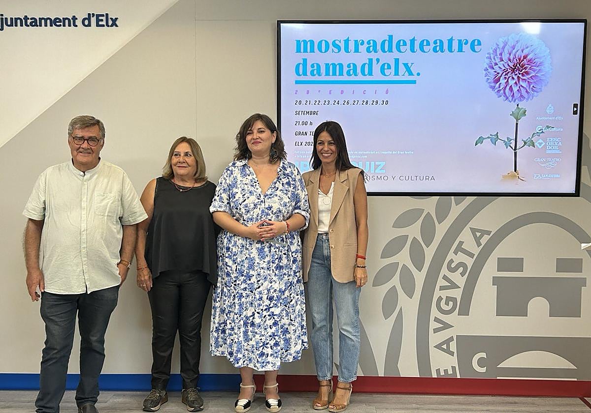 Presentación de la vigésimo octava edición de la Mostra de Teatre Dama d'Elx.