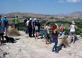 Vista de la sierra de Colmenares.