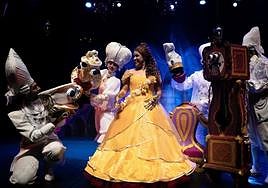 Representación musical de 'La Bella y la Bestia'.