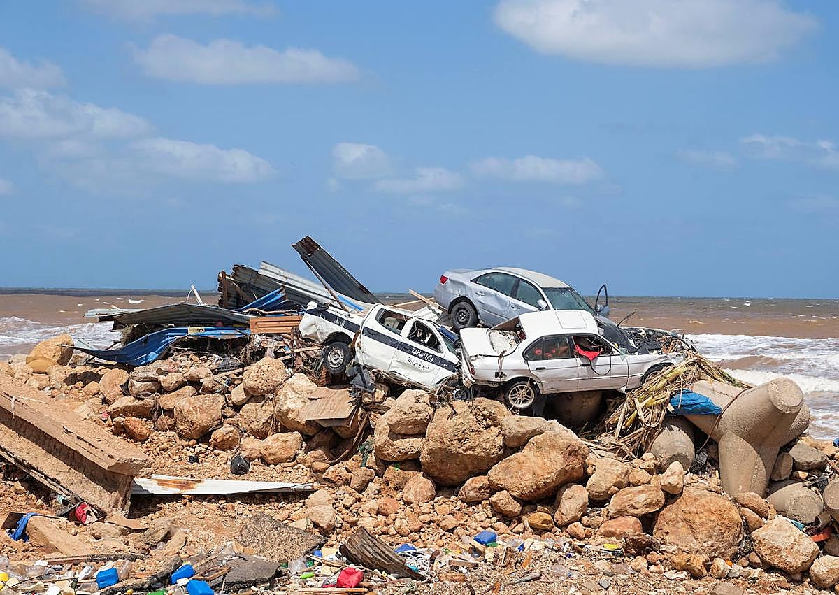 Imagen secundaria 1 - Desperfectos generados por la DANA en Libia