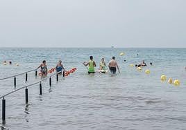 Una playa accesible en una imagen de archivo.