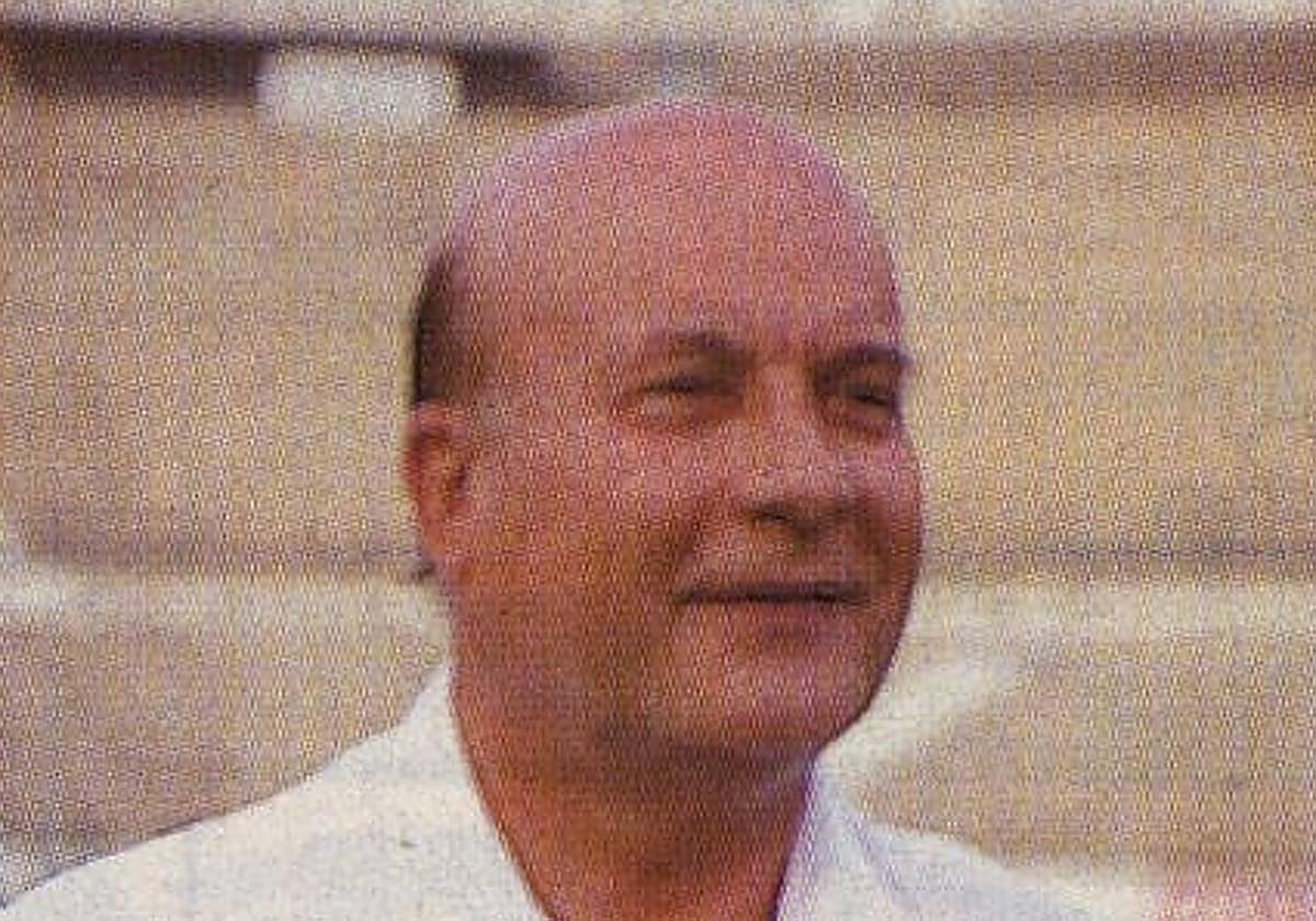 Aniceto Benito, ex presidente del Hércules CF, en una imagen de su etapa en el club.