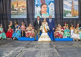 Proclamación de la reina de la Casa de Andalucía en Benidorm.