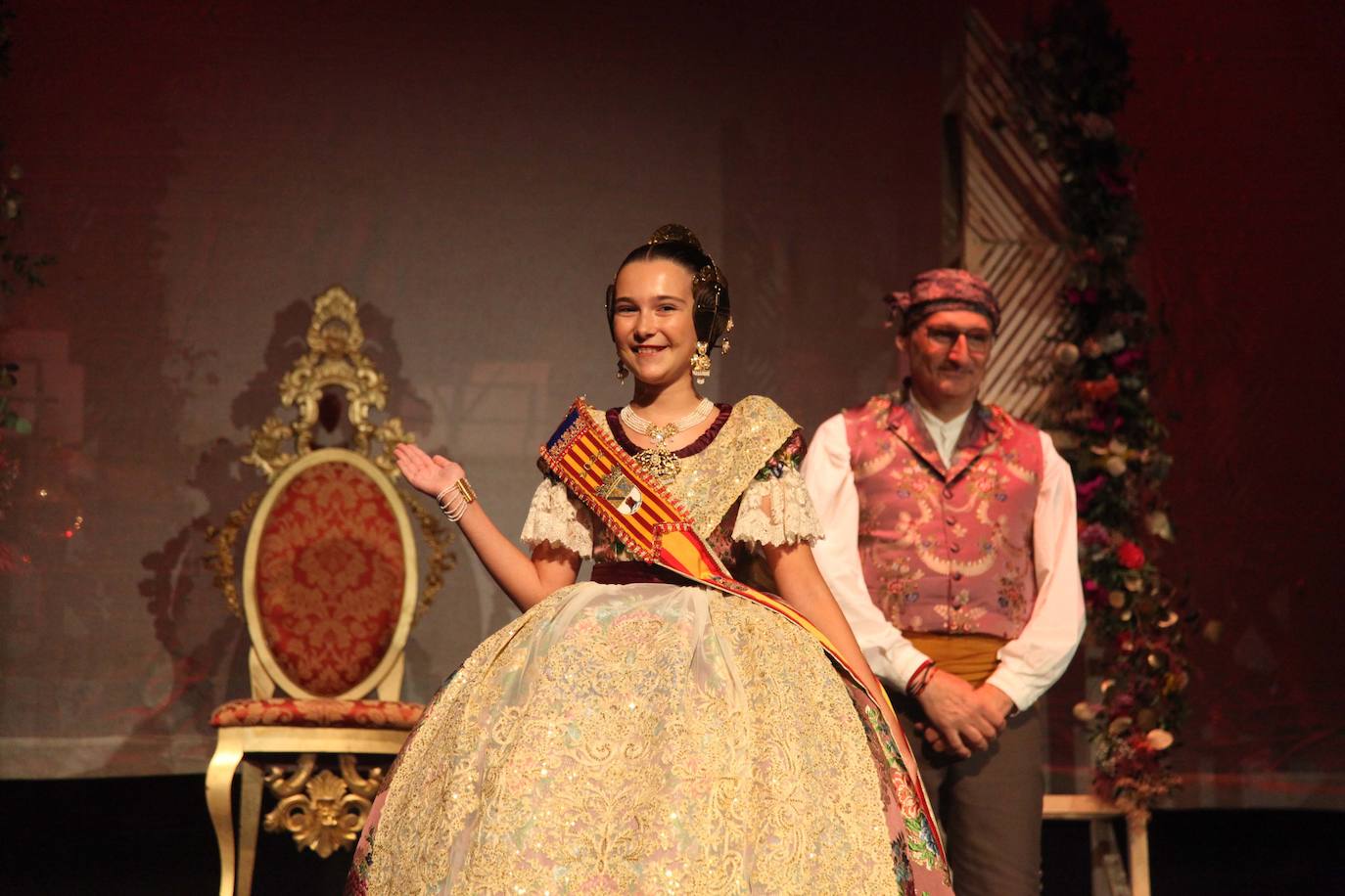 Candela Marco, fallera mayor infantil de Dénia