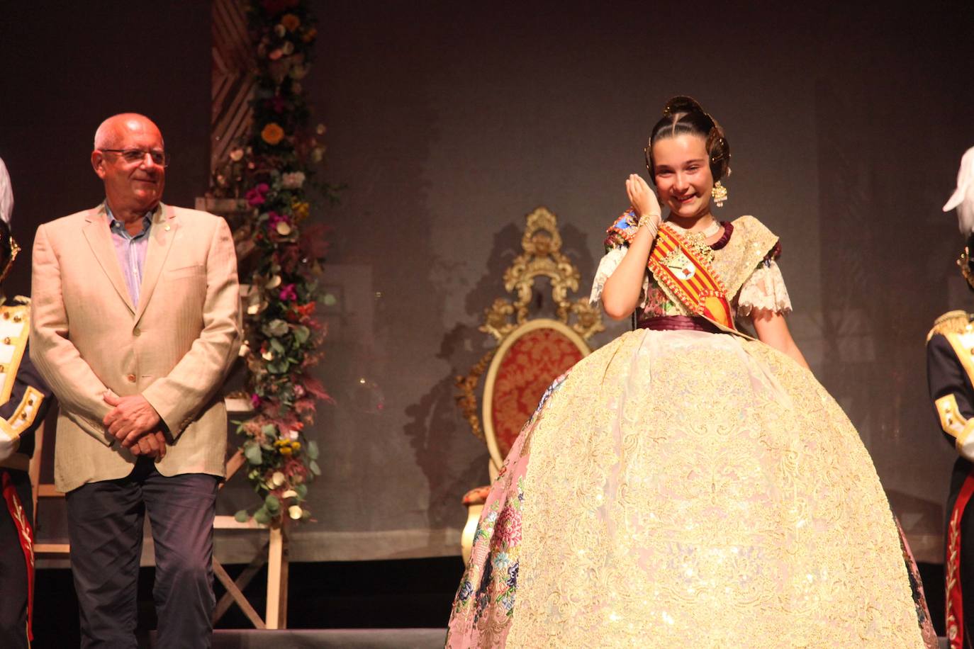 Candela Marco, fallera mayor infantil de Dénia