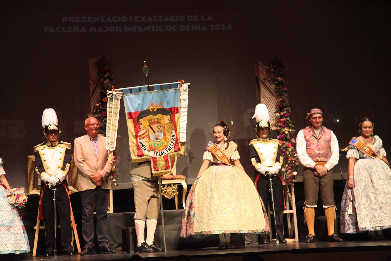Candela Marco, fallera mayor infantil de Dénia