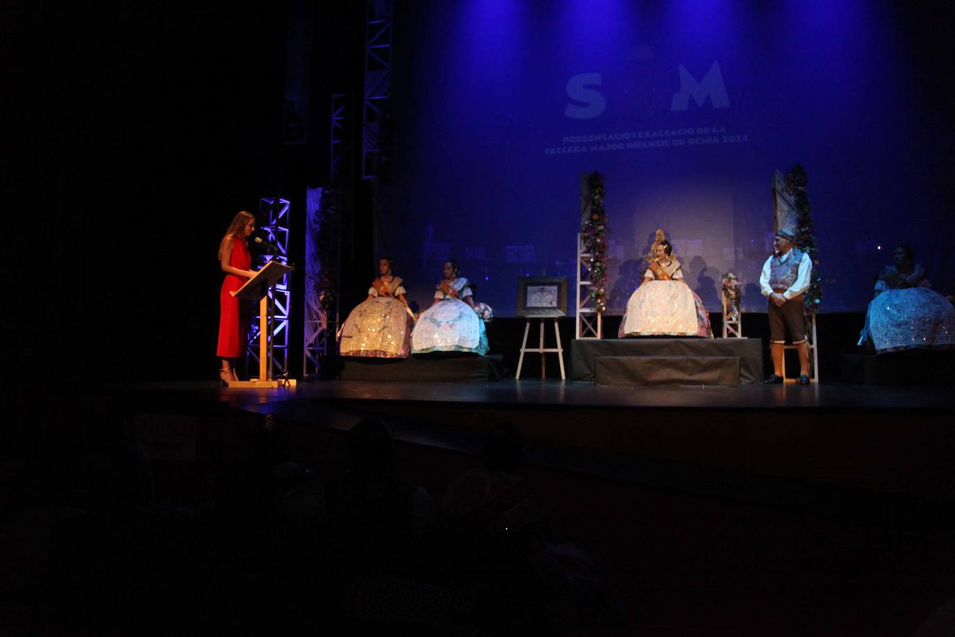 Candela Marco, fallera mayor infantil de Dénia