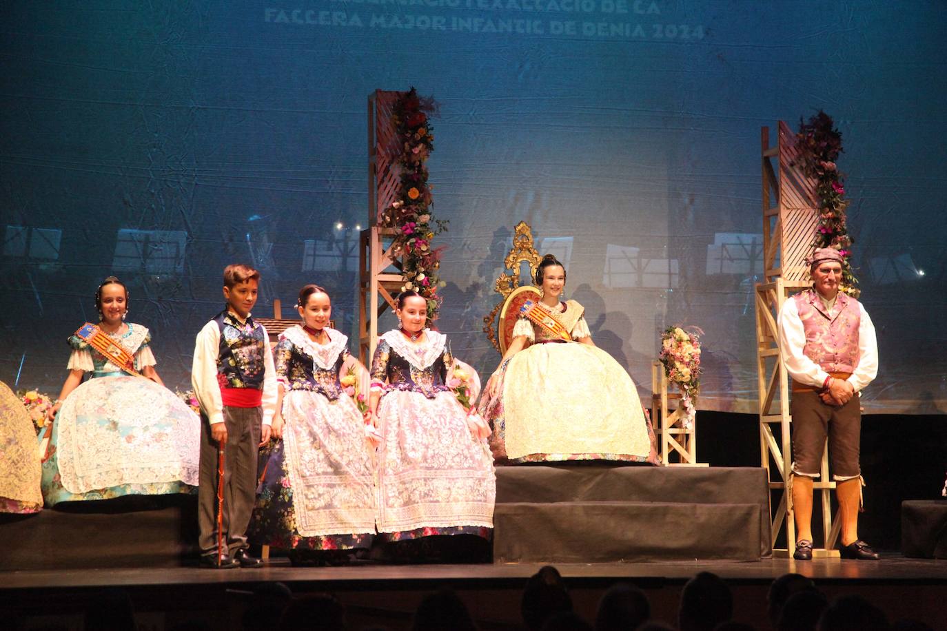 Candela Marco, fallera mayor infantil de Dénia