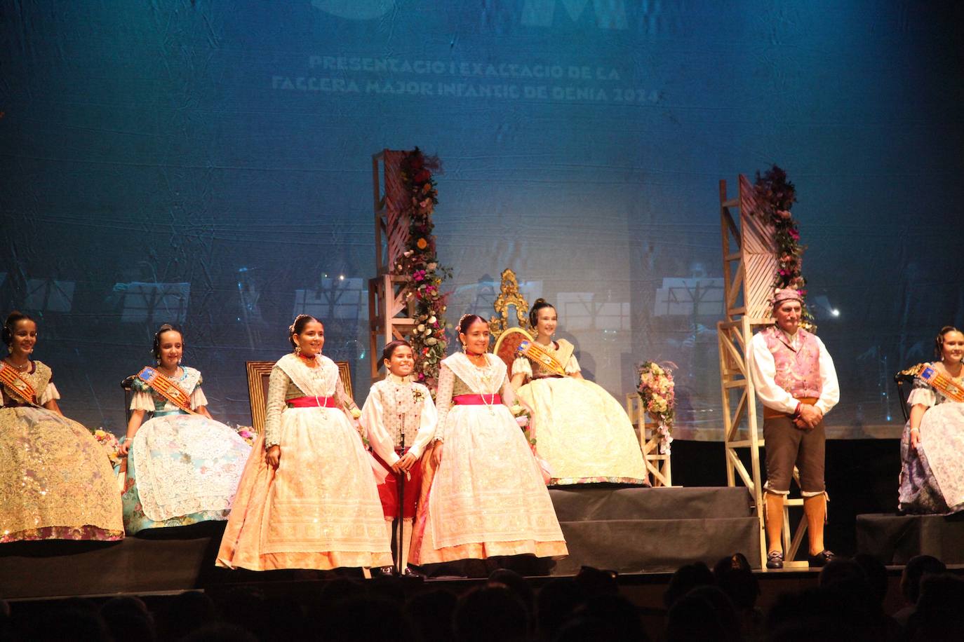 Candela Marco, fallera mayor infantil de Dénia