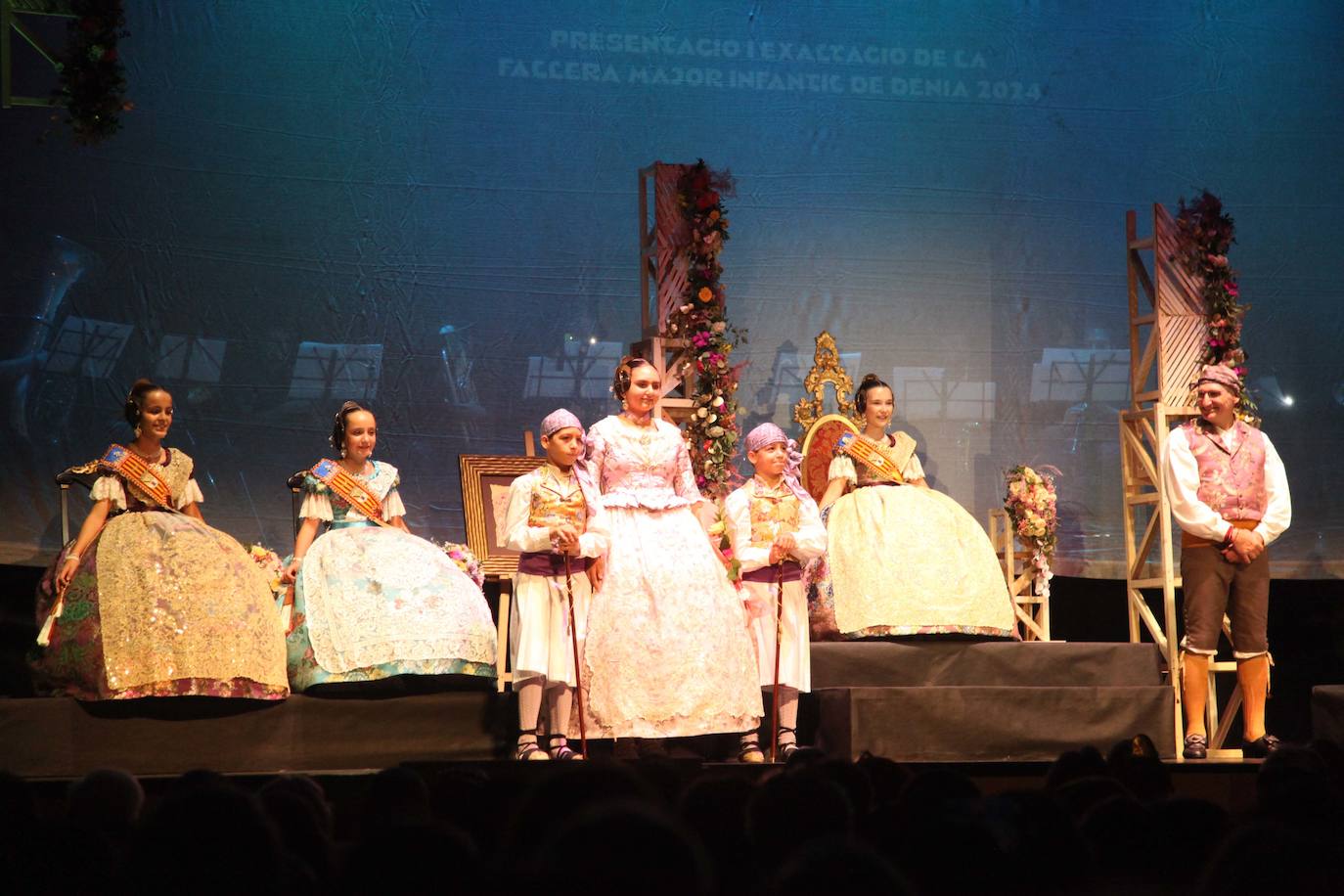 Candela Marco, fallera mayor infantil de Dénia