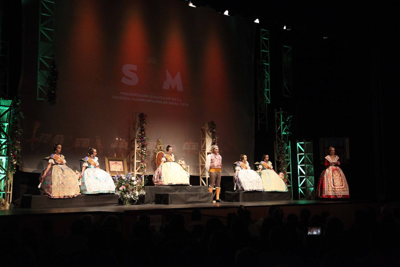 Candela Marco, fallera mayor infantil de Dénia