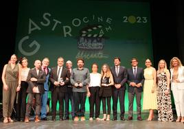 Premiados de la última edición de 'Gastro Cinema'.
