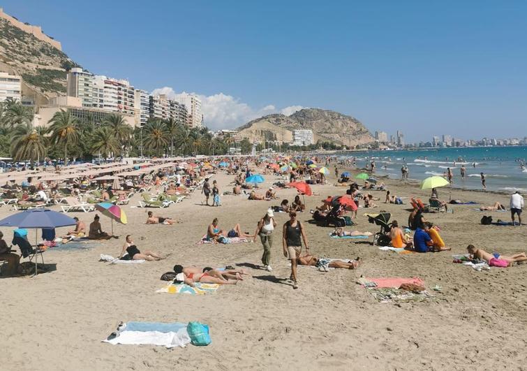 Los termómetros alcanzarán los 30 ºC este jueves en Alicante