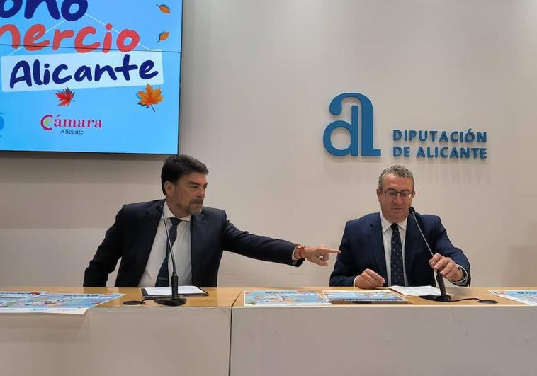 Un «virus informático» se cuela en la presentación del Bono Comercio Alicante 2023
