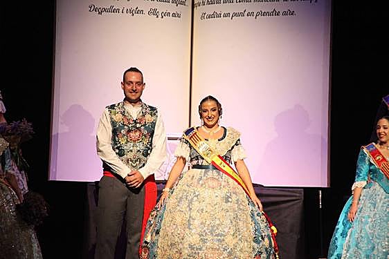 Presentación Fallera Mayor París Pedrera 2024 de Dénia