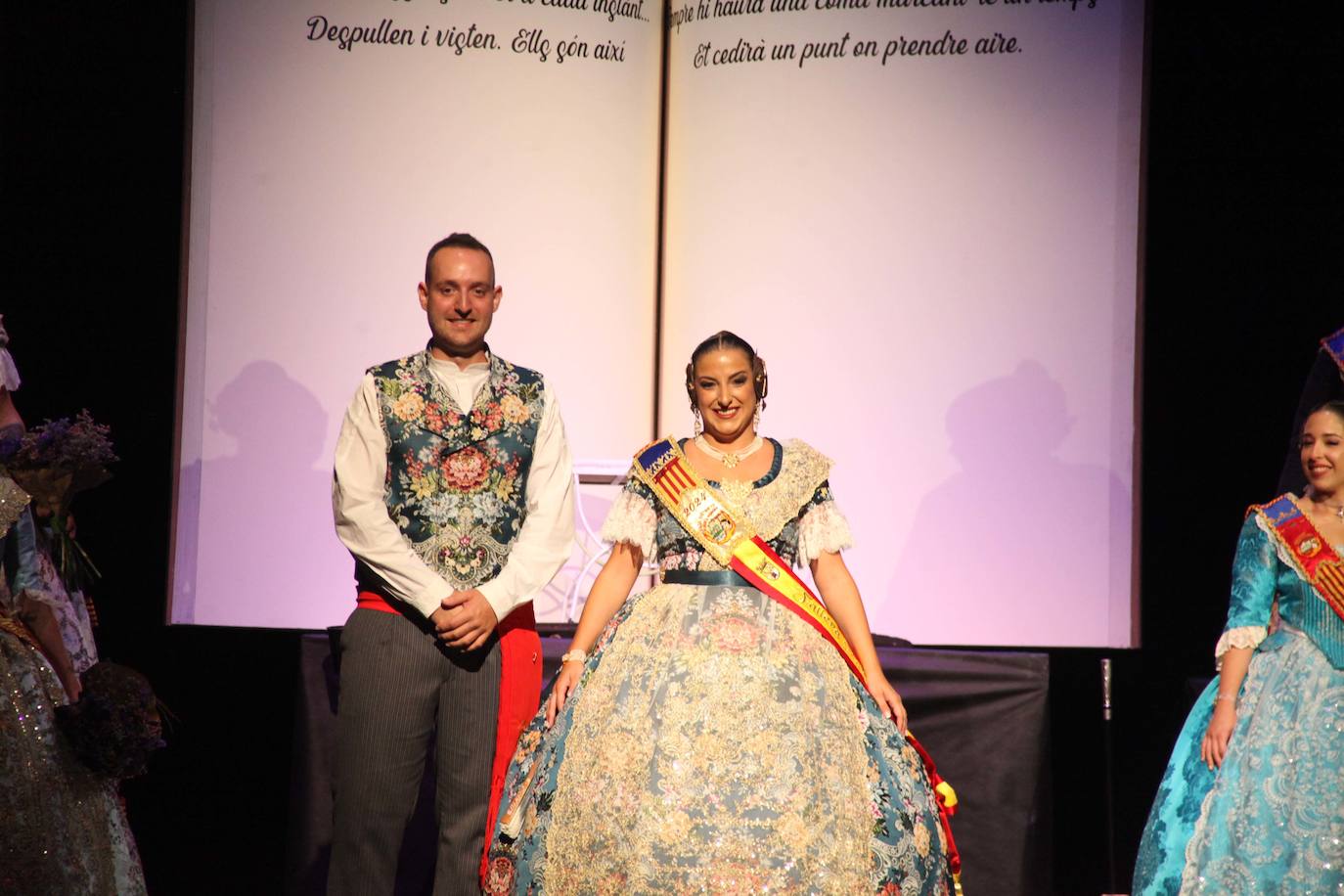 Presentación Fallera Mayor París Pedrera 2024 de Dénia