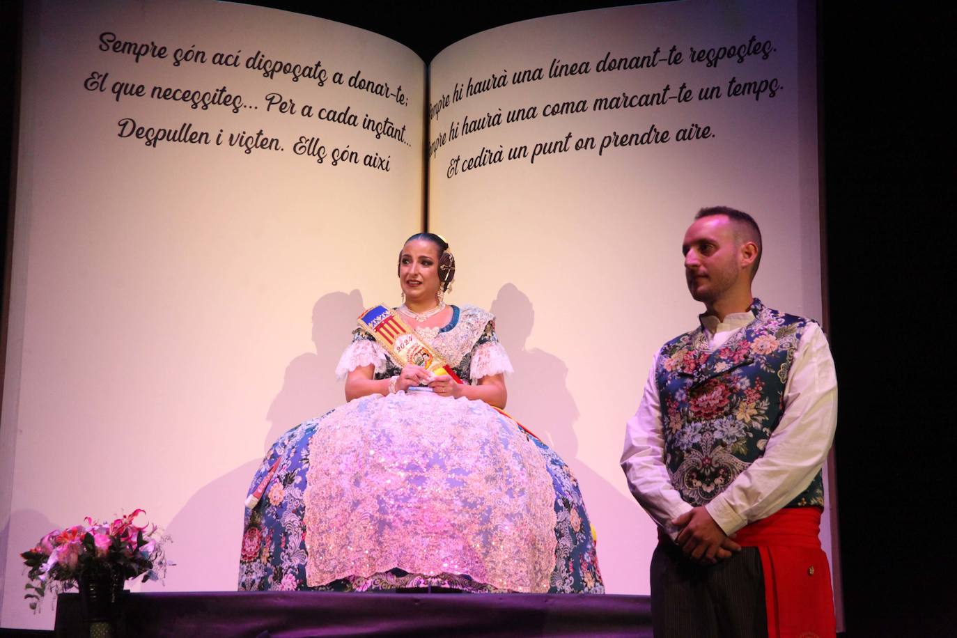 Presentación Fallera Mayor París Pedrera 2024 de Dénia