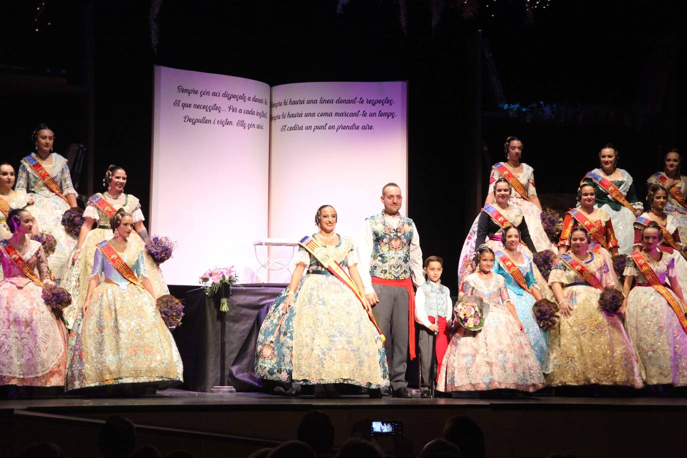 Presentación Fallera Mayor París Pedrera 2024 de Dénia