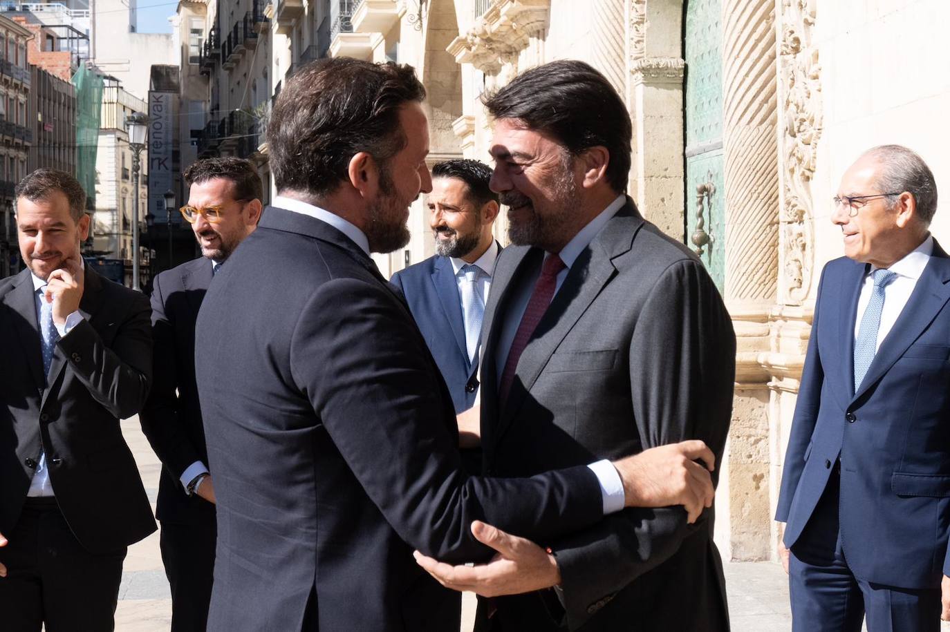 Así ha sido la visita de Pablo Ruz al Consistorio de Alicante