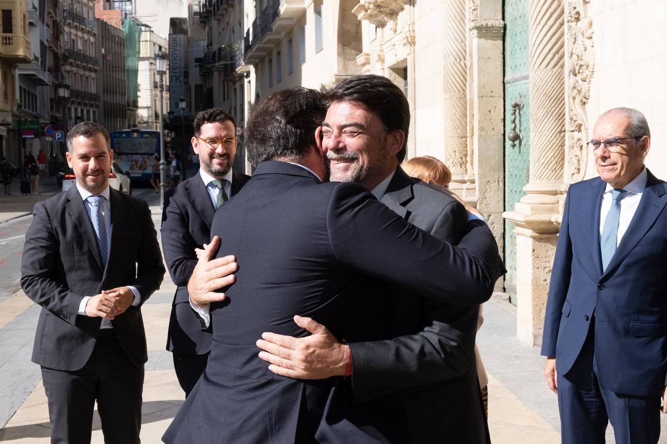 Así ha sido la visita de Pablo Ruz al Consistorio de Alicante