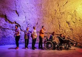 Una de las imágenes de la exposición inaugurada en La Marjal.