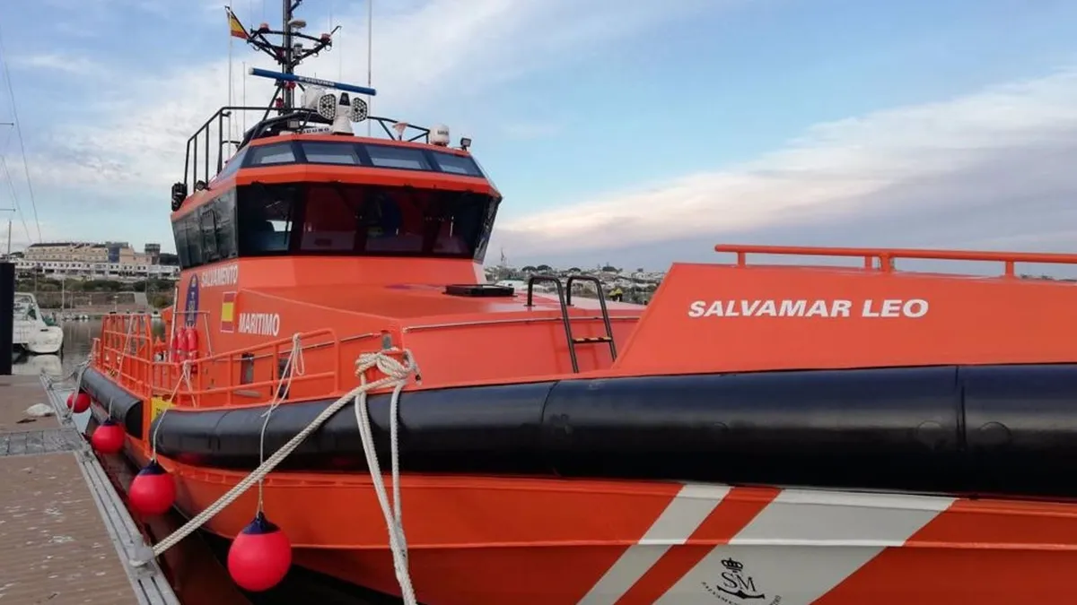 Embarcación de Salvamento Marítimo.