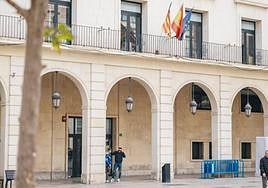 Fachada de la Audiencia Provincial de Alicante.