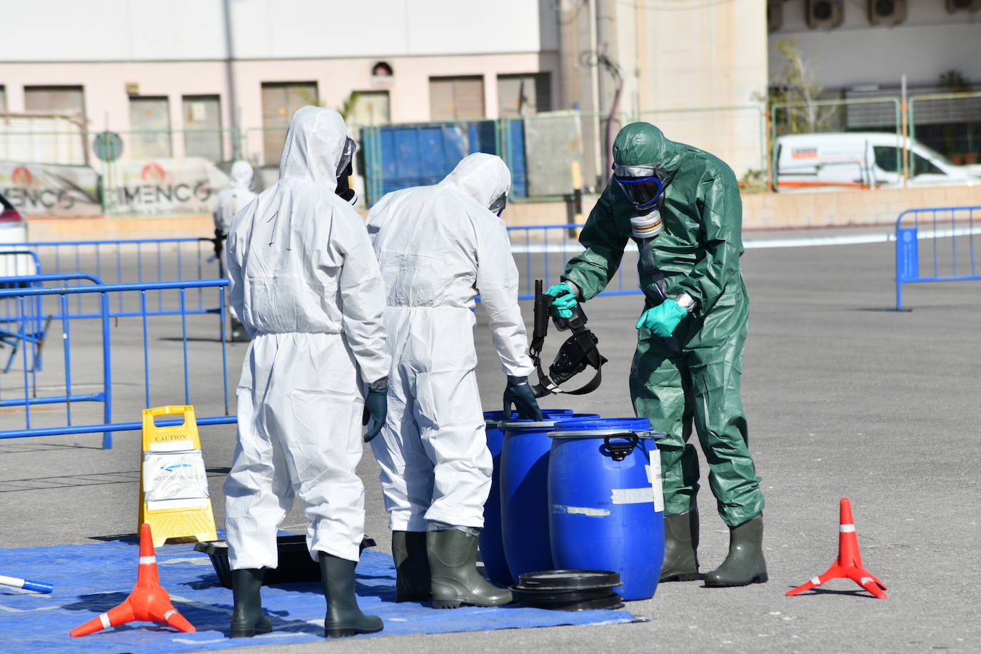 La Guardia Civil se prepara en Alicante para una posible amenaza NRBQ