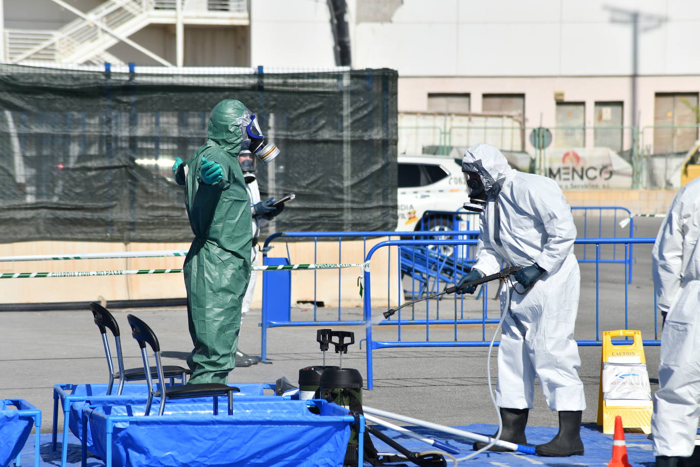 La Guardia Civil se prepara en Alicante para una posible amenaza NRBQ