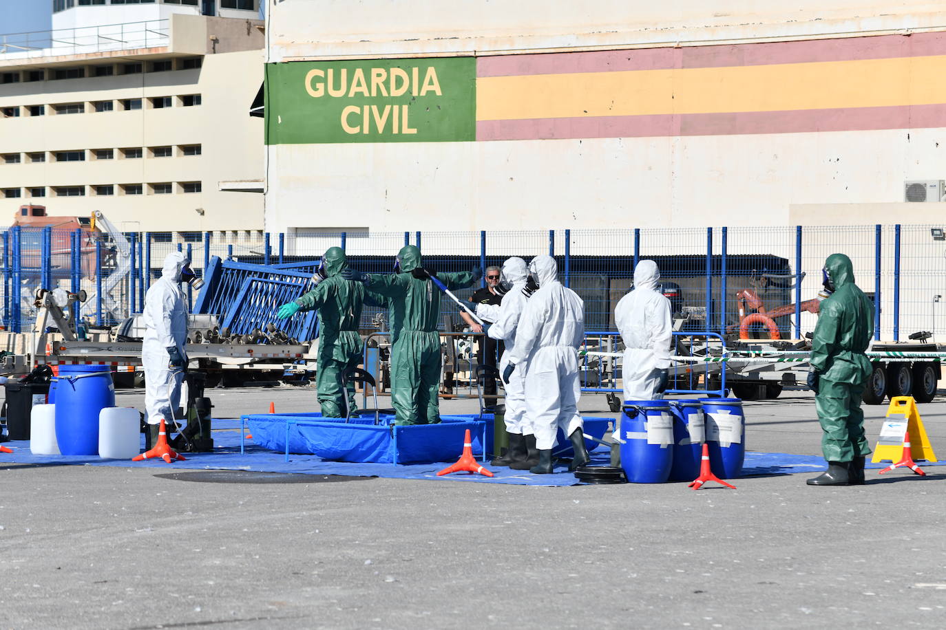 La Guardia Civil se prepara en Alicante para una posible amenaza NRBQ